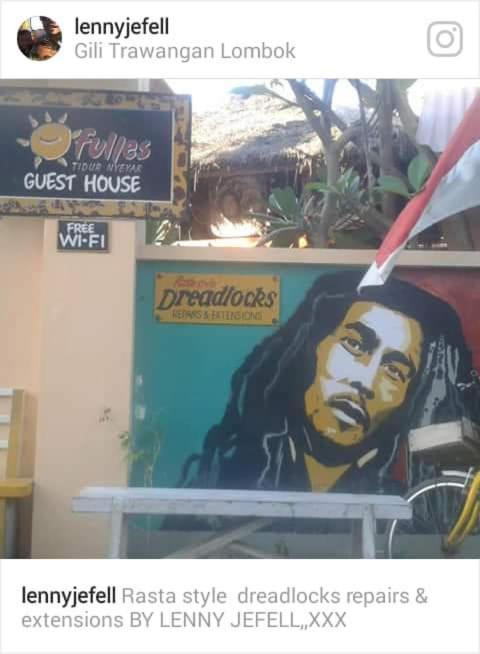 लॉज Fullesguesthouse Gili Trawangan